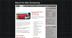 Desktop Screenshot of bendonsitescreening.com